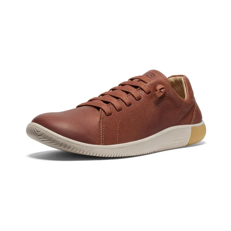 Men's KNX Leather Sneaker in Tortoise Shell/Plaza Taupe