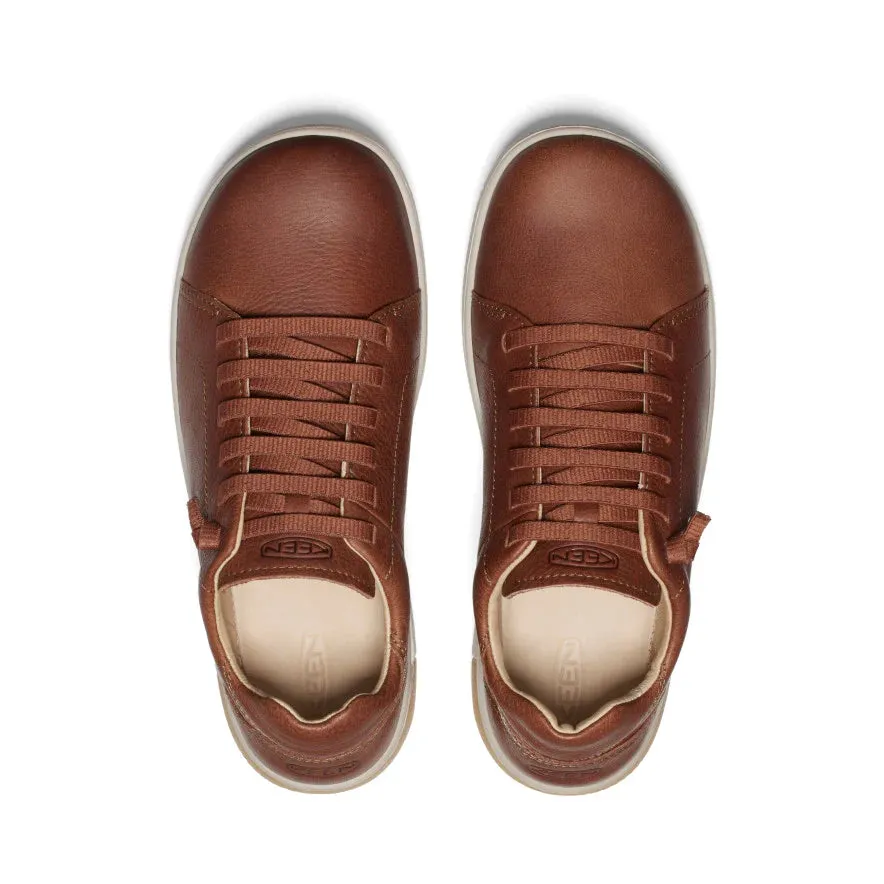 Men's KNX Leather Sneaker in Tortoise Shell/Plaza Taupe