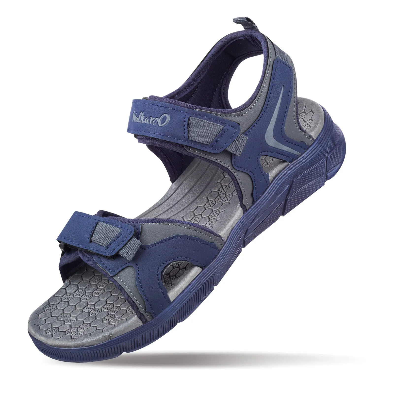 Men's Sports Sandal - WC4371 Navy Blue Grey