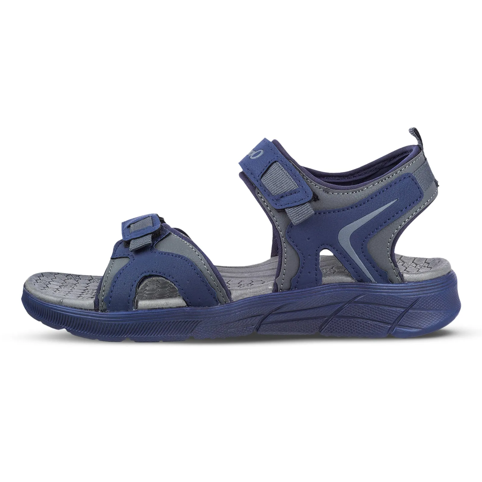 Men's Sports Sandal - WC4371 Navy Blue Grey