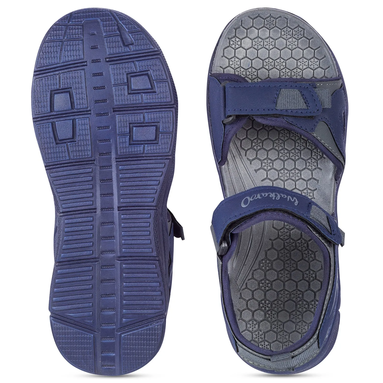 Men's Sports Sandal - WC4371 Navy Blue Grey