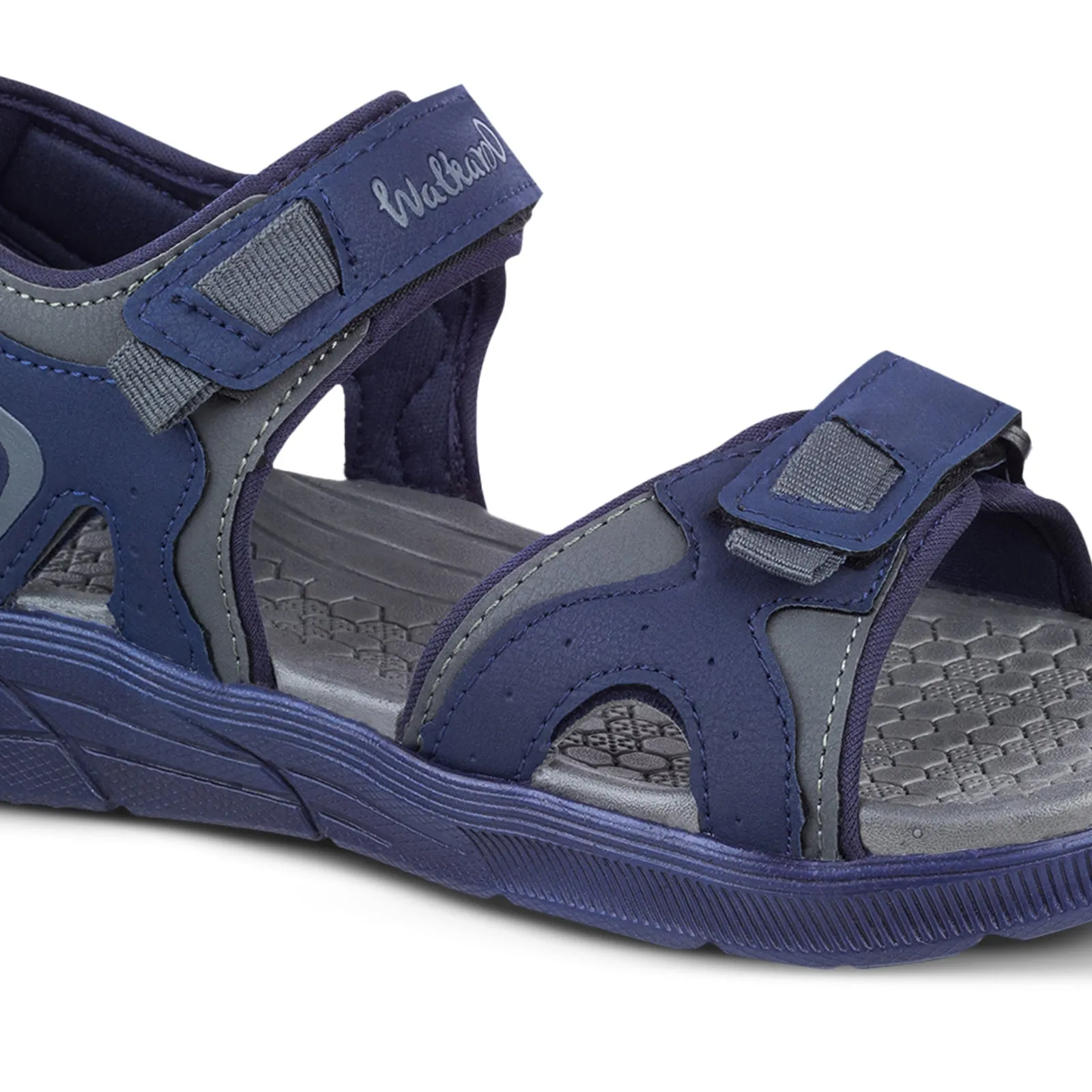 Men's Sports Sandal - WC4371 Navy Blue Grey