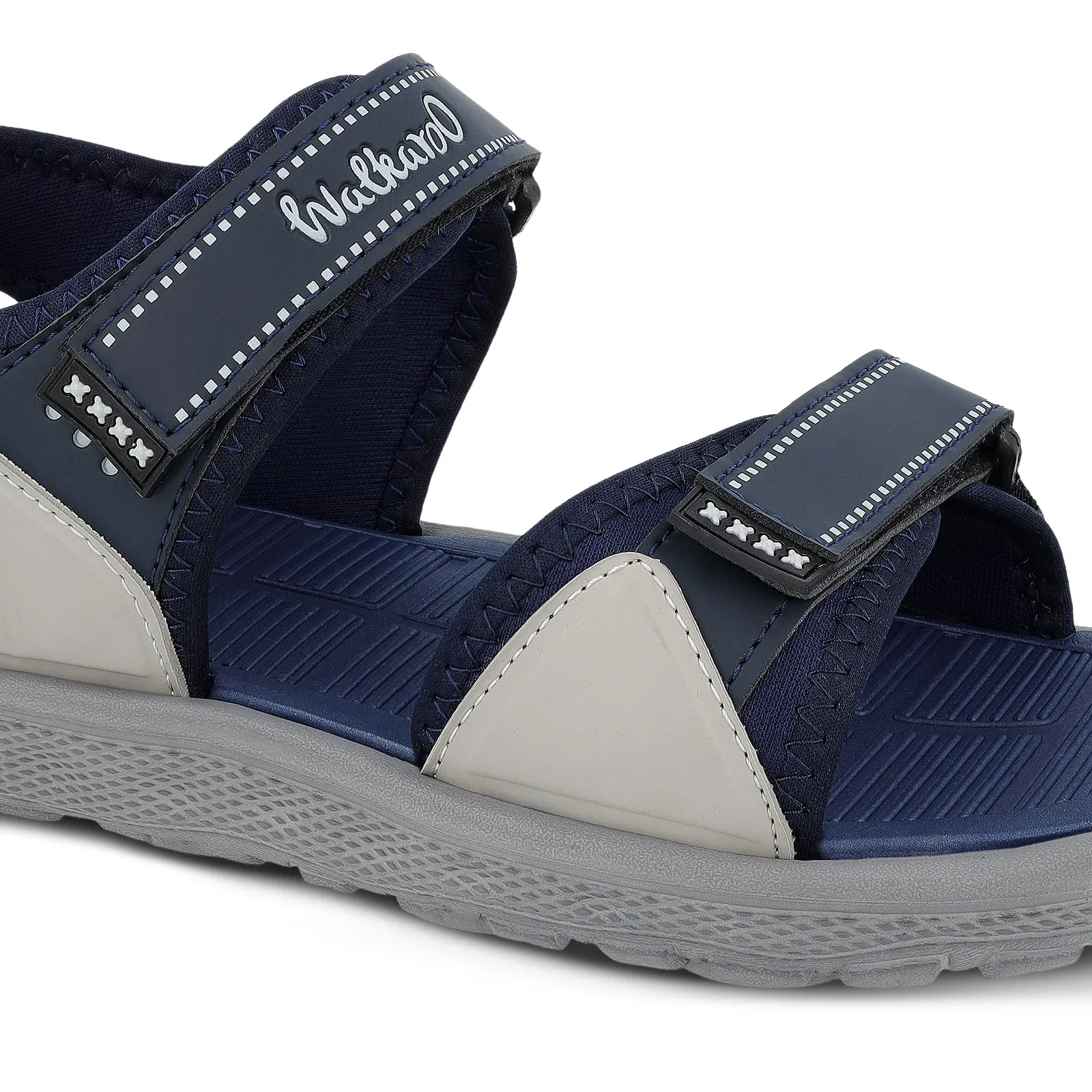 Men's Sports Sandal - WC4424 Navy Blue Grey