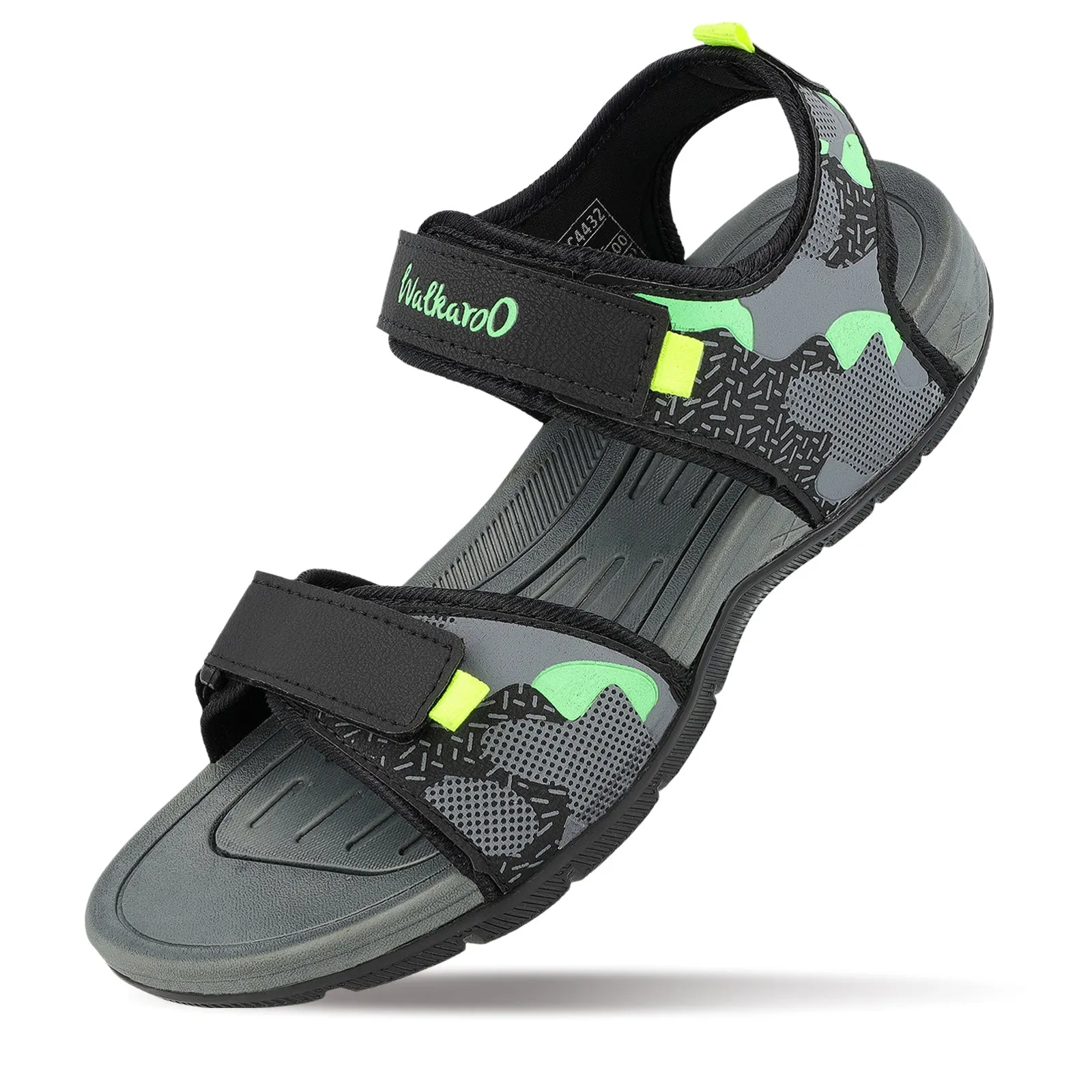 Men's Sports Sandals - WC4432 Black Green