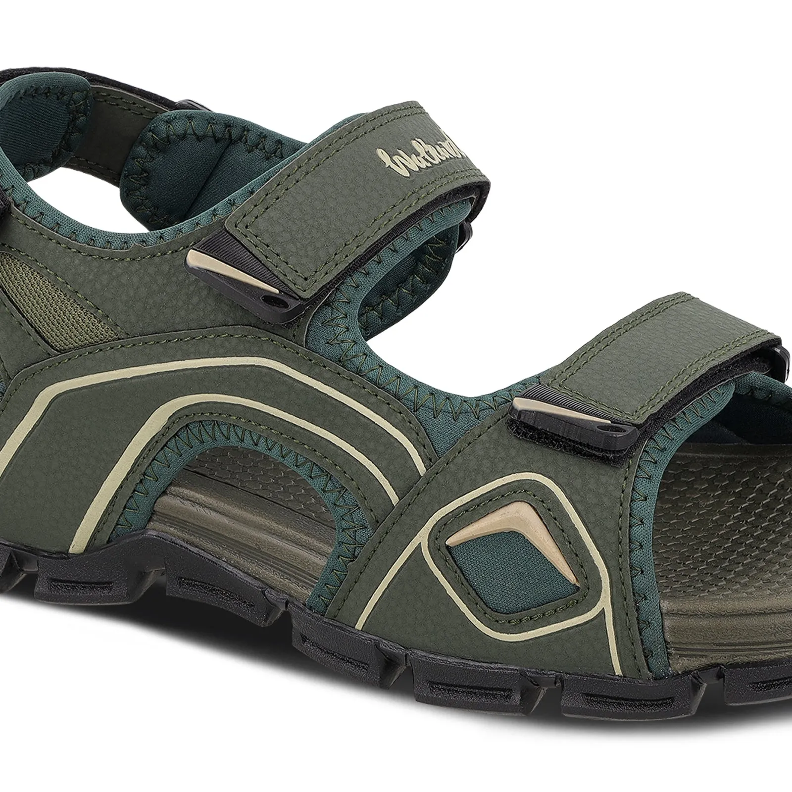 Men's Sports Sandals - WC4458 Olive Beige