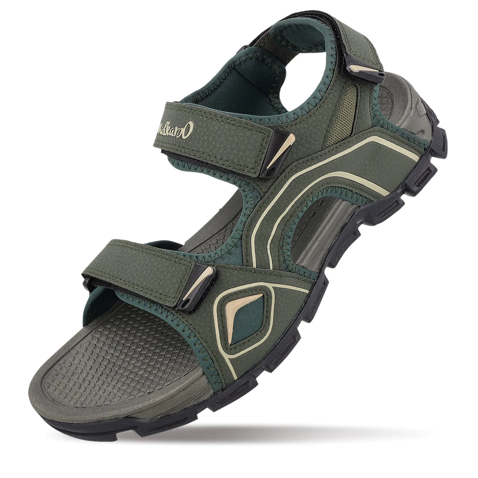 Men's Sports Sandals - WC4458 Olive Beige