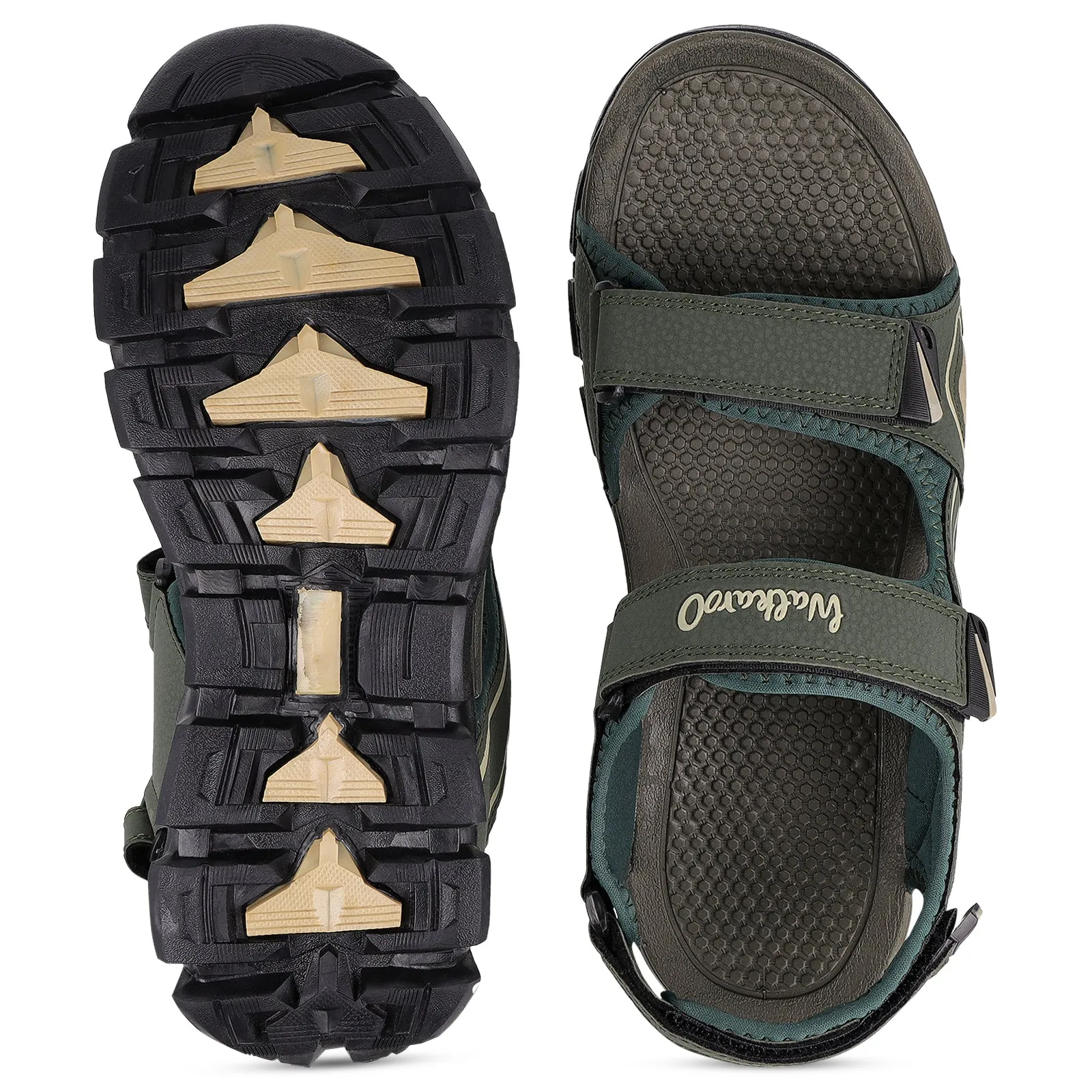 Men's Sports Sandals - WC4458 Olive Beige