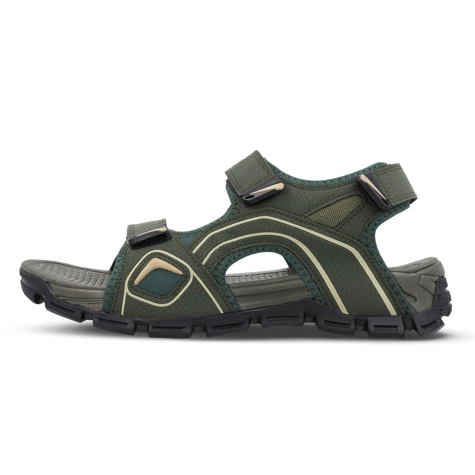 Men's Sports Sandals - WC4458 Olive Beige