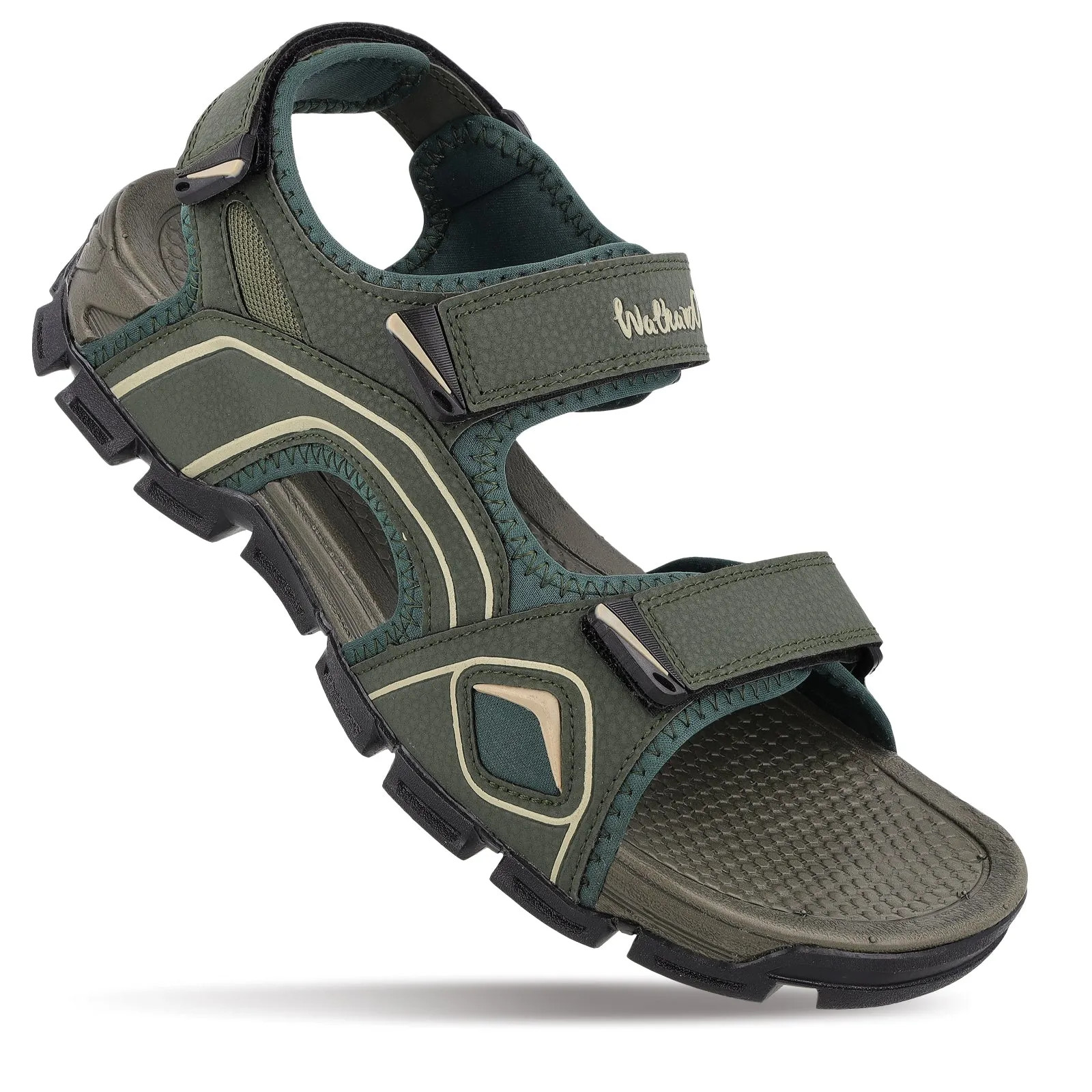 Men's Sports Sandals - WC4458 Olive Beige