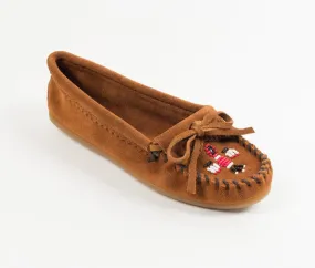 Minnetonka Women's Brown Thunderbird II Moccasin
