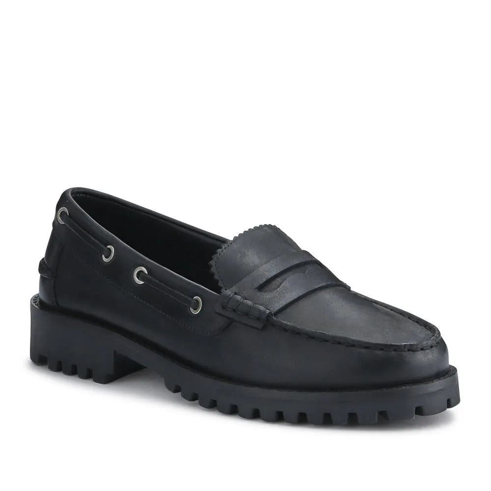 Miuccia Leather Moccasins - MIUCCIA / 327 248
