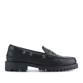 Miuccia Leather Moccasins - MIUCCIA / 327 248