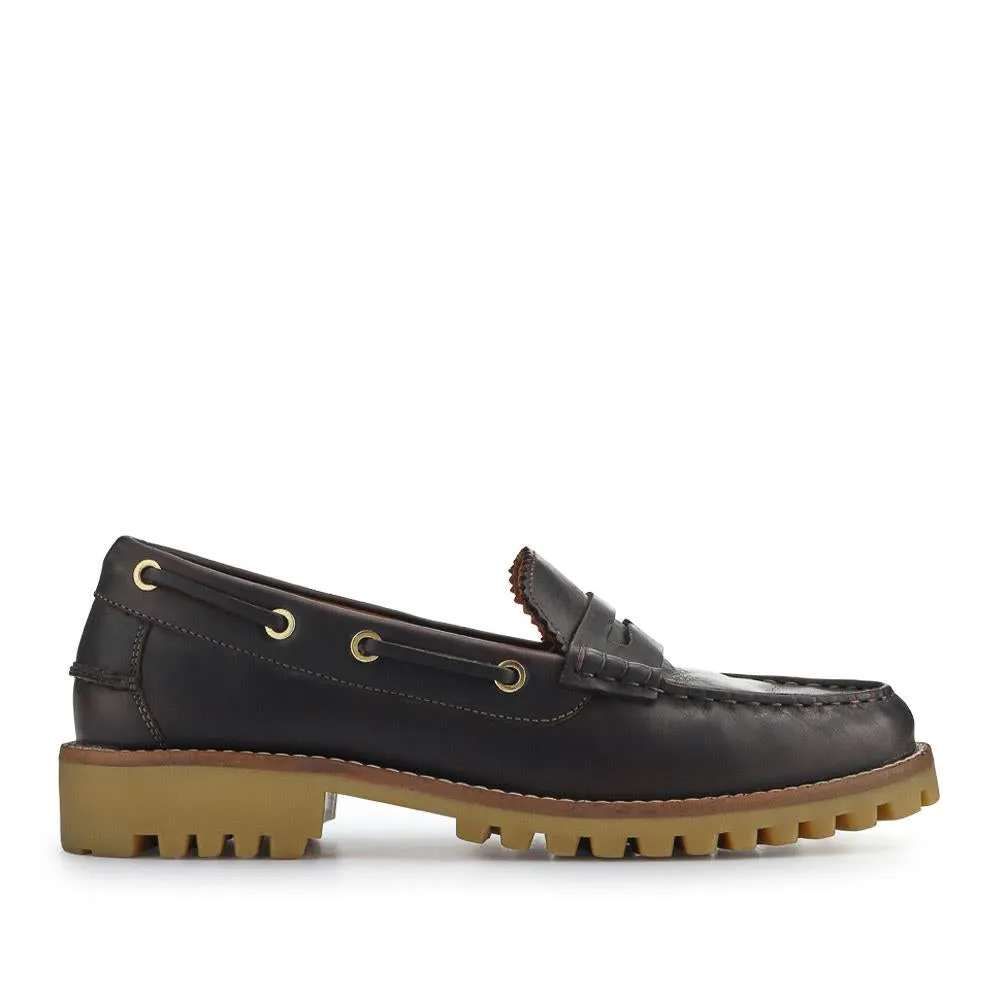 Miuccia Leather Moccasins - MIUCCIA / 327 248