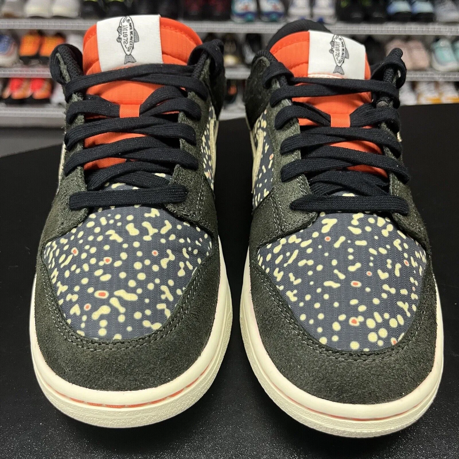 Nike Dunk Low Retro Fishing Rainbow Trout Sequoia Alabaster FN7523-300 Men's 9
