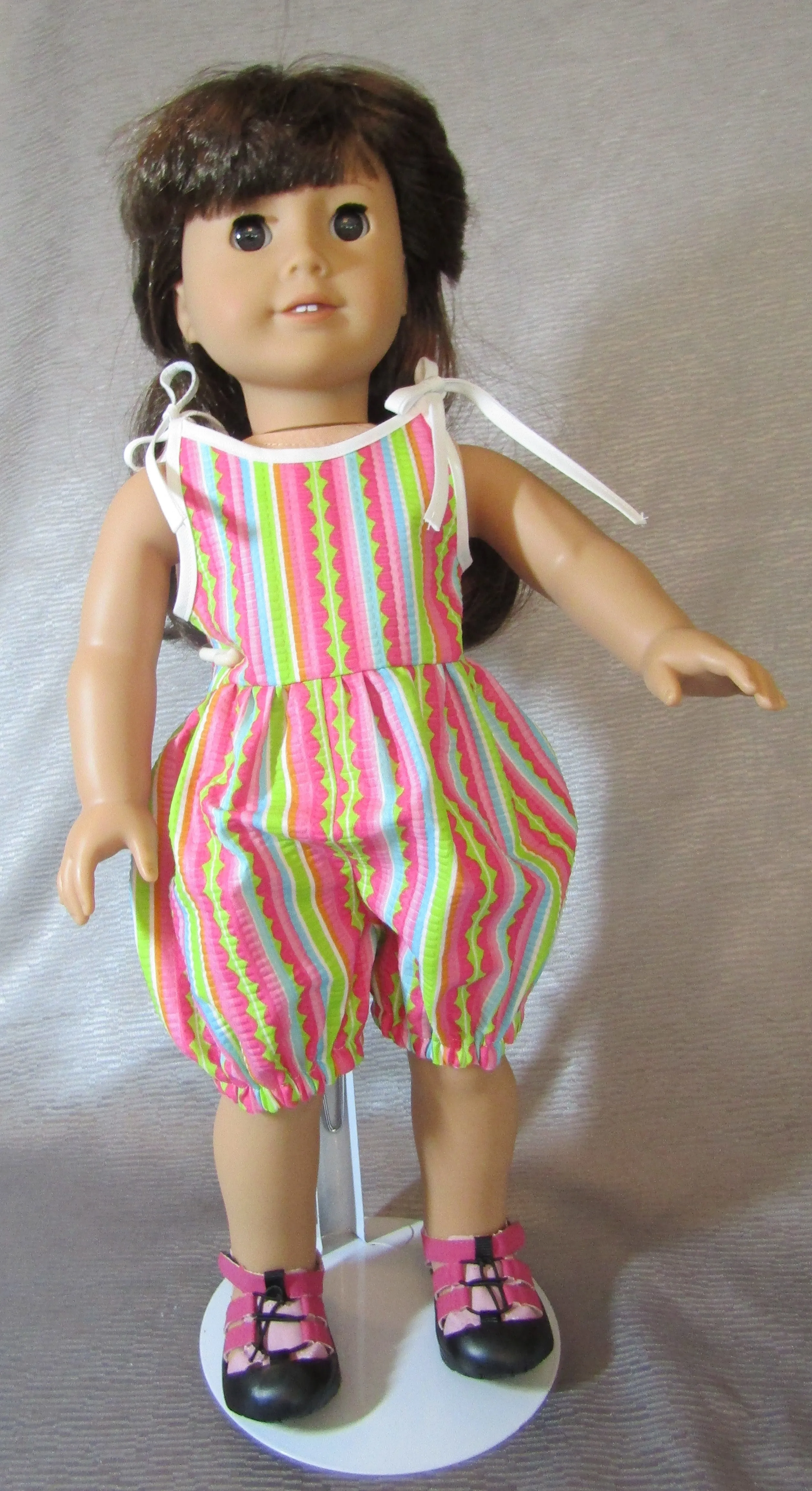 Outdoor Sports Sandals 18 & 15 inch Doll: Pink