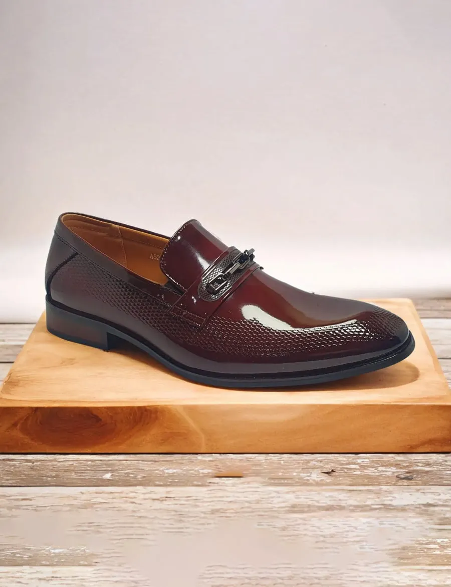 Patent Maroon | Formal Shoes for men's