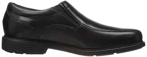 Rockport Men's Charles Road Slip-On Black Leather 10 M (D)-10 M