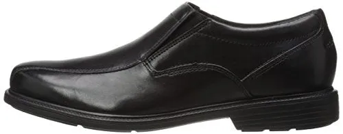 Rockport Men's Charles Road Slip-On Black Leather 10 M (D)-10 M