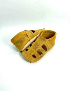 Rustic Mustard Sandal Loafer