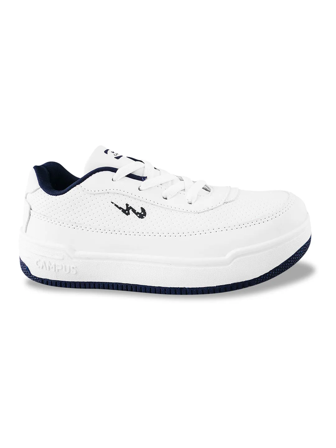 SN-02 White Kid's Sneakers