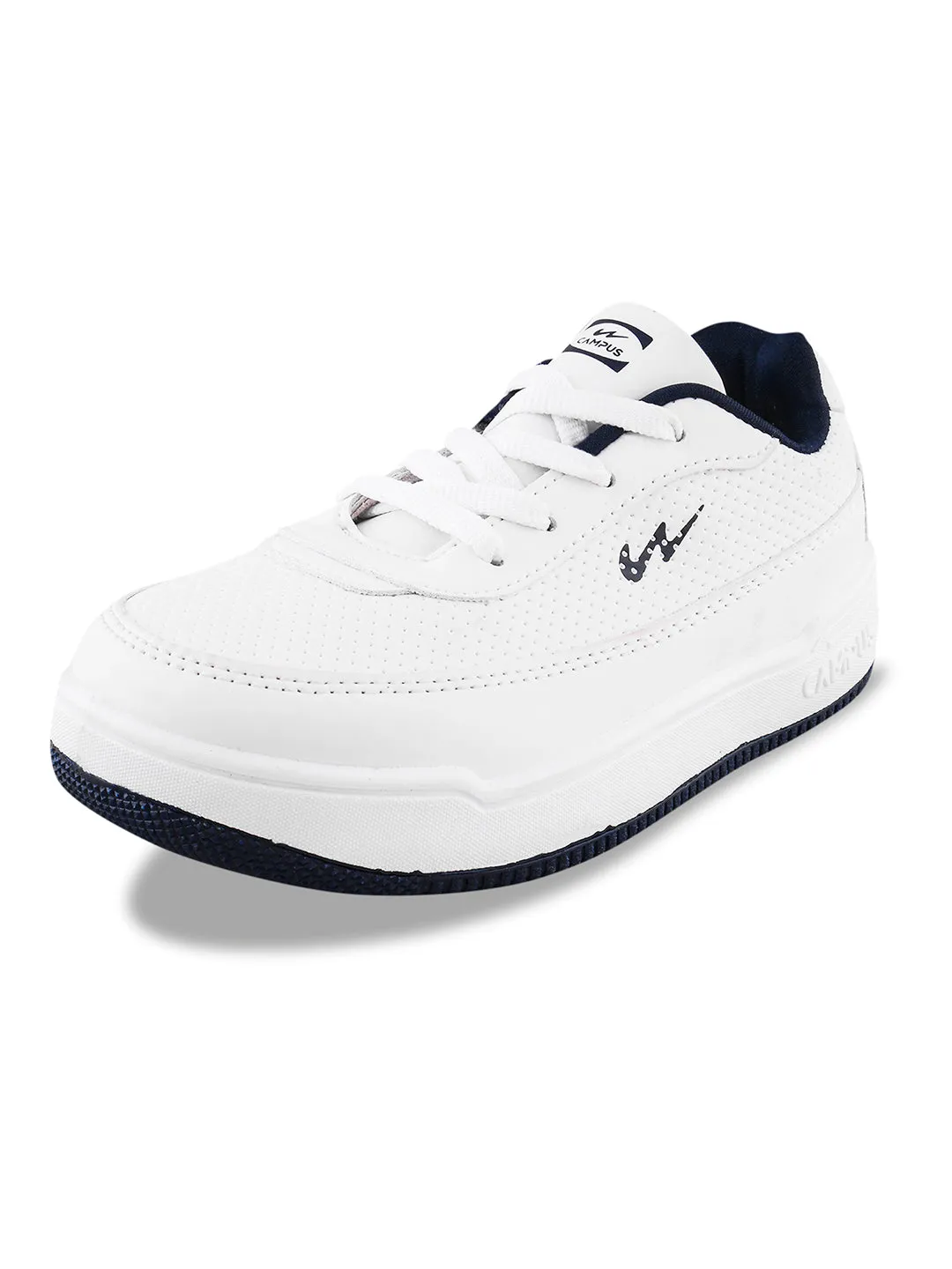 SN-02 White Kid's Sneakers