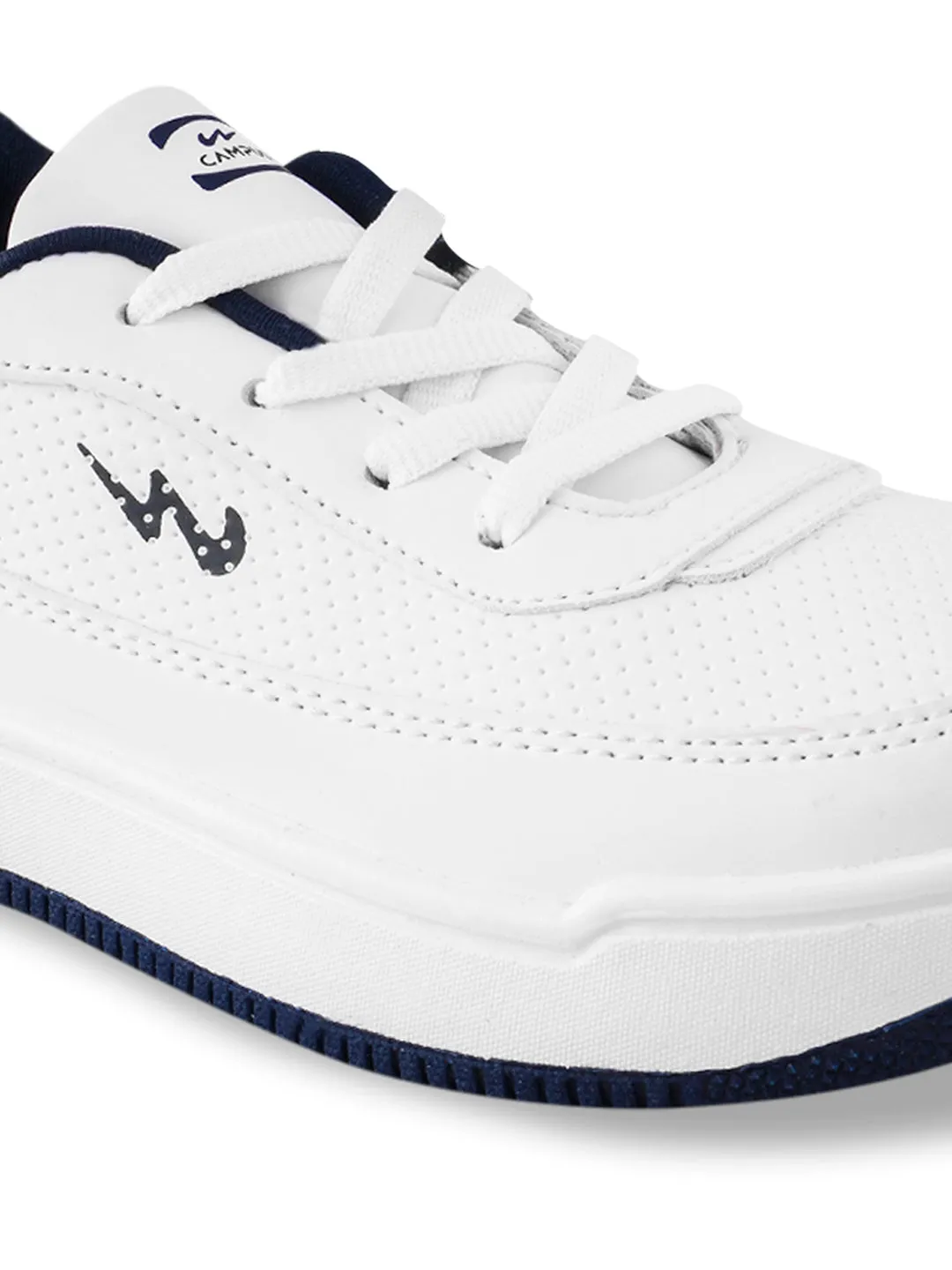 SN-02 White Kid's Sneakers