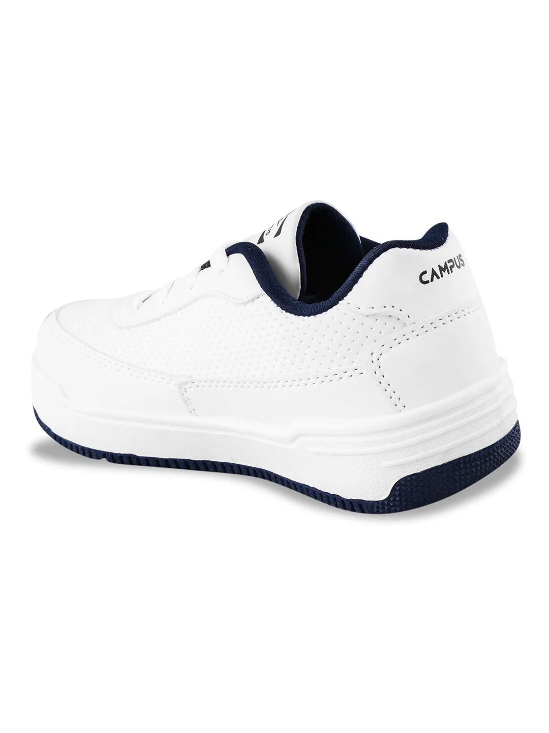 SN-02 White Kid's Sneakers