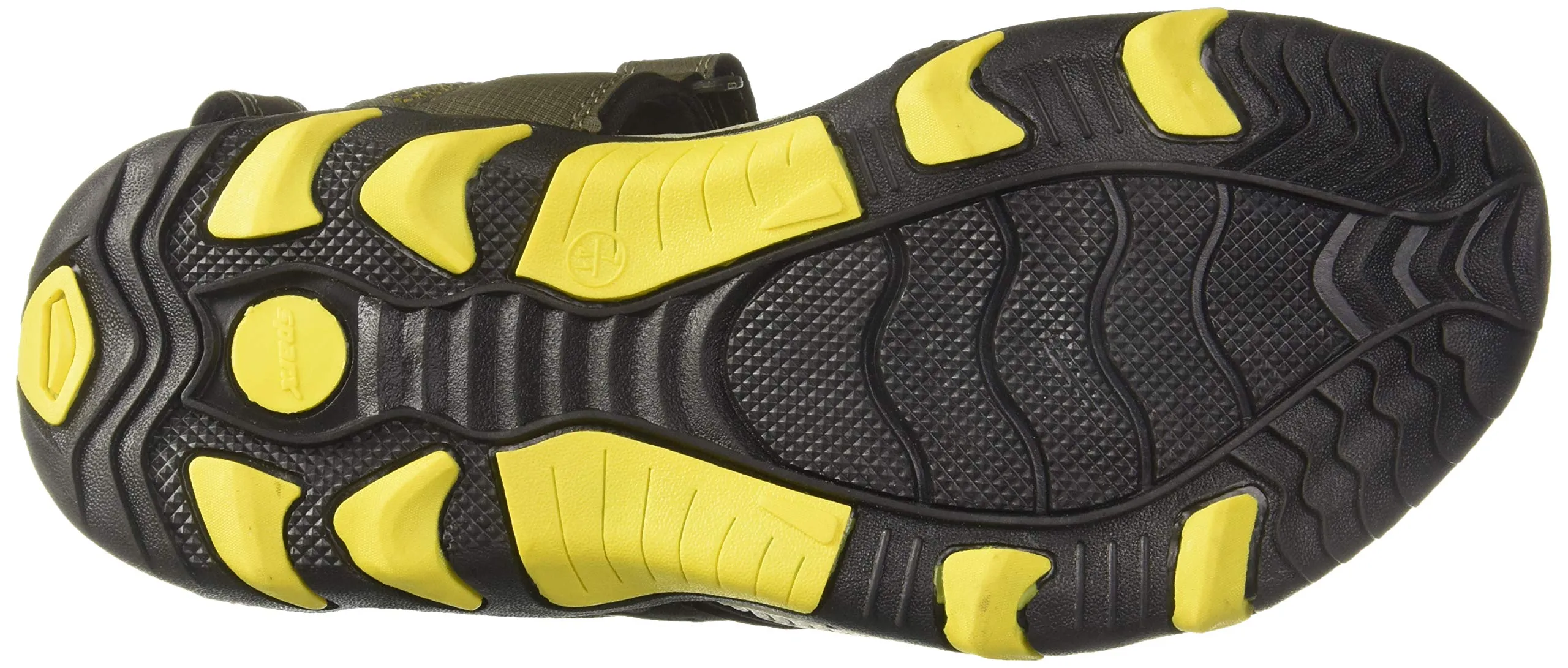 SPARX mens SS 485 | Latest, Daily Use, Stylish Floaters | Yellow Sport Sandal - 9 UK (SS 485)