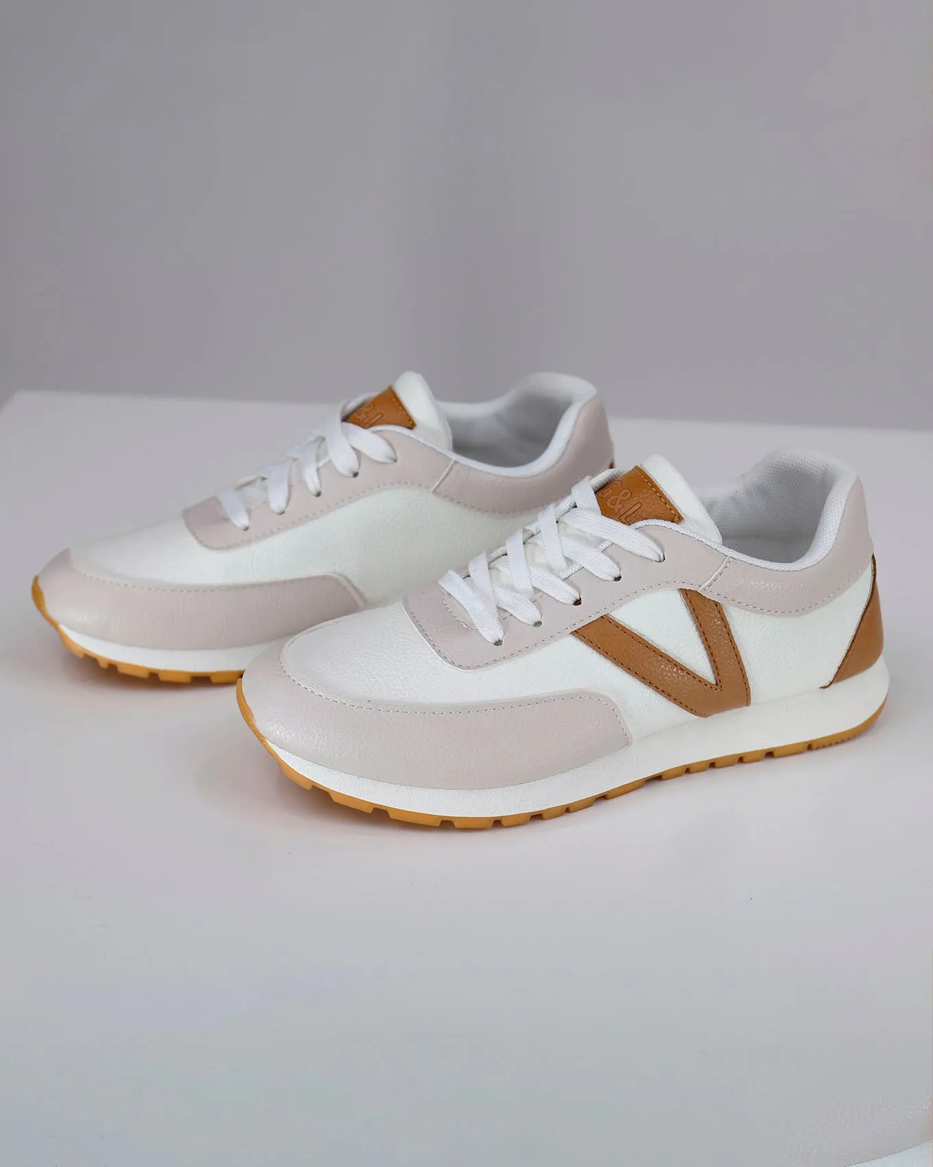 Tan/Nude Street Sneakers