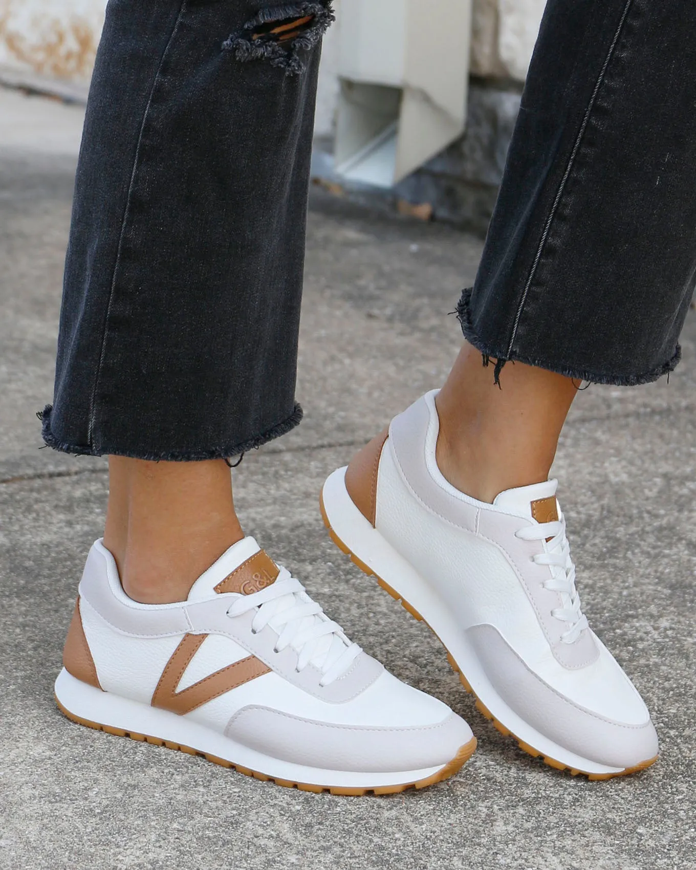 Tan/Nude Street Sneakers