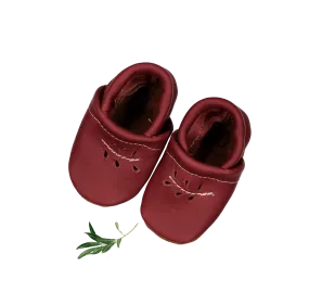 The Leather Mocc - Raspberry