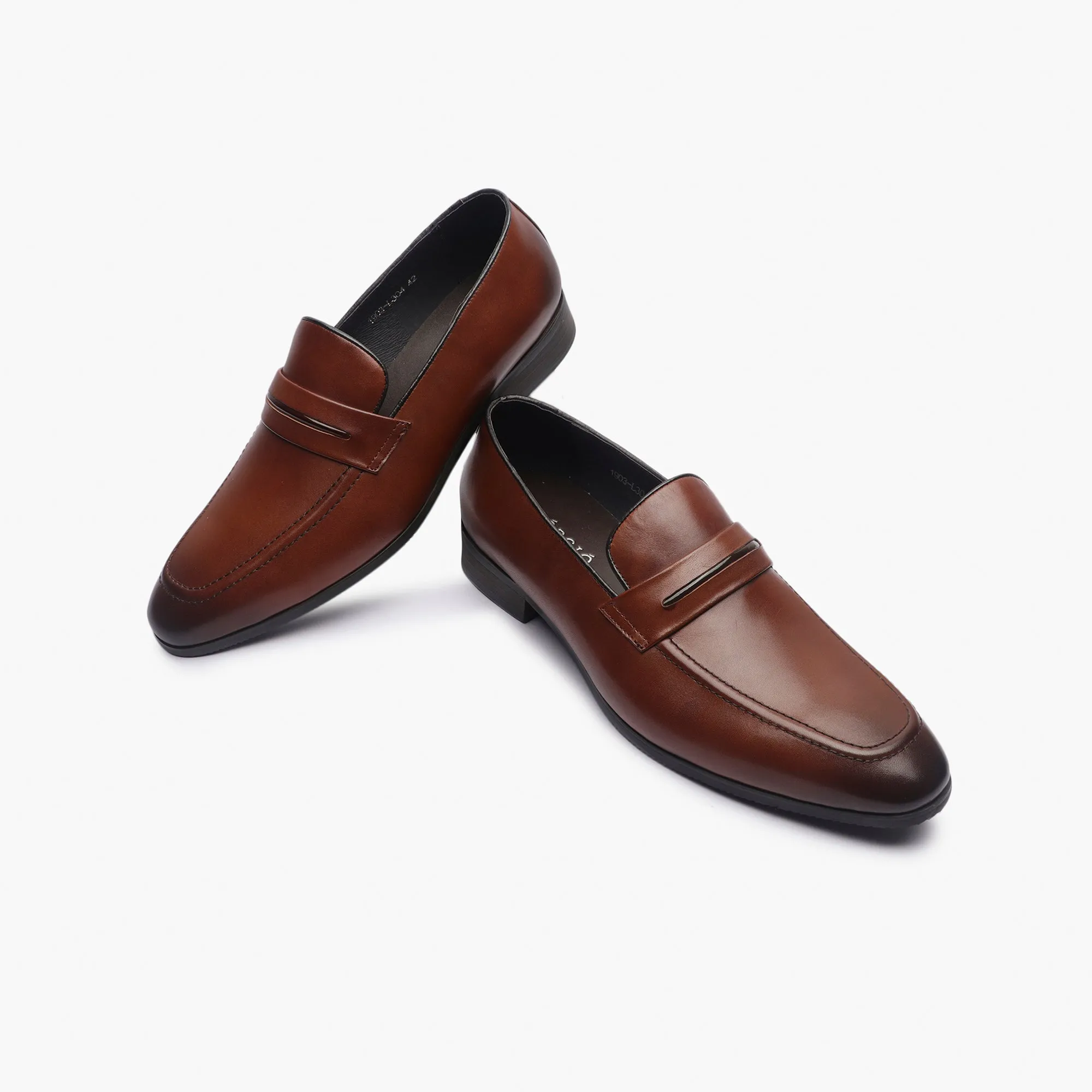 U-Tip Formal Slip Ons