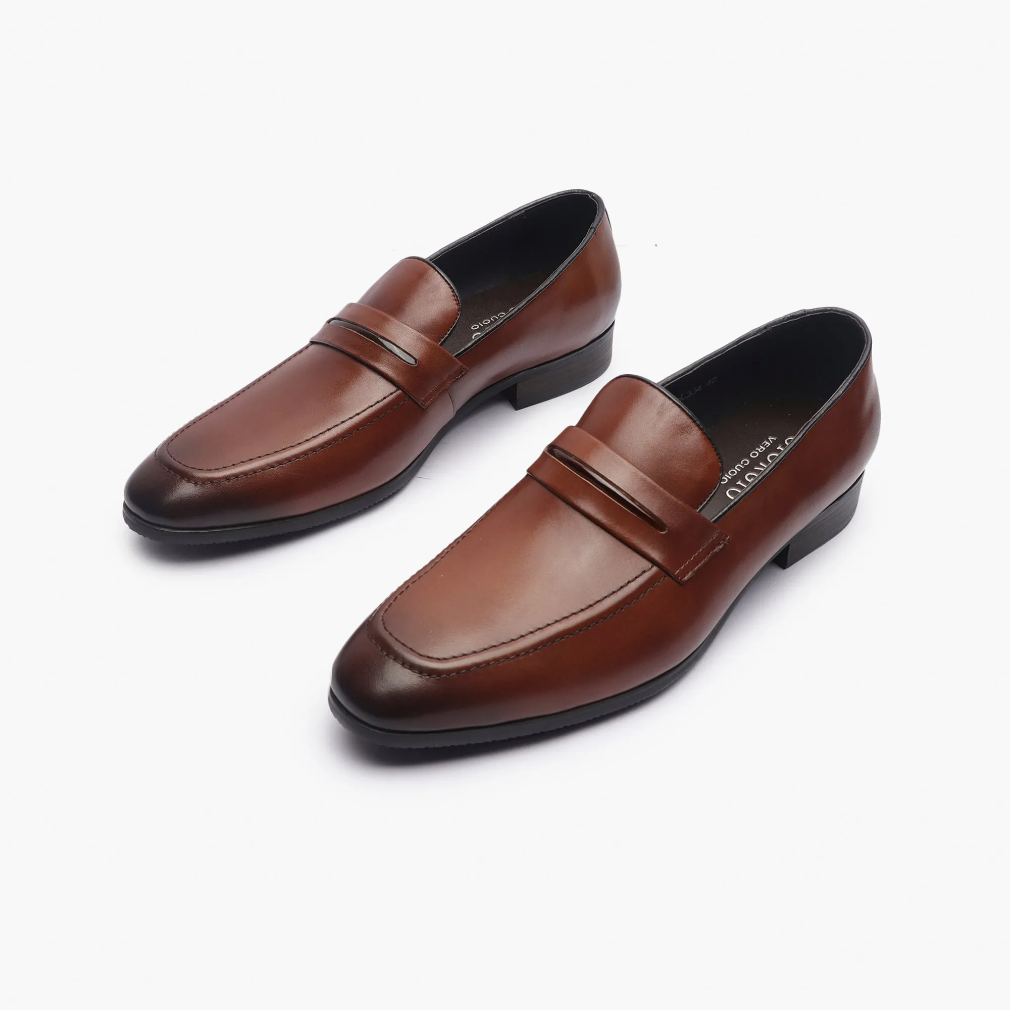 U-Tip Formal Slip Ons
