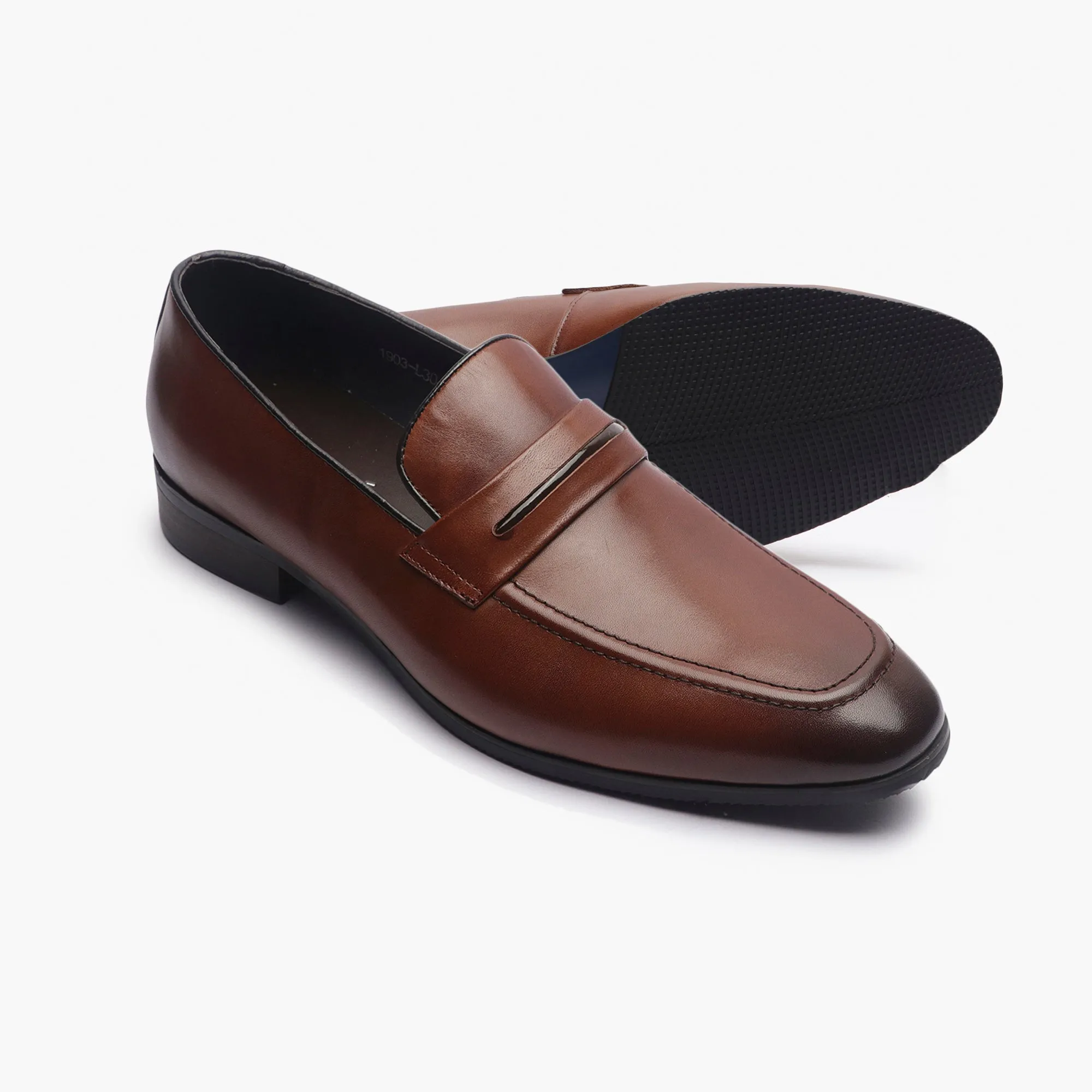 U-Tip Formal Slip Ons
