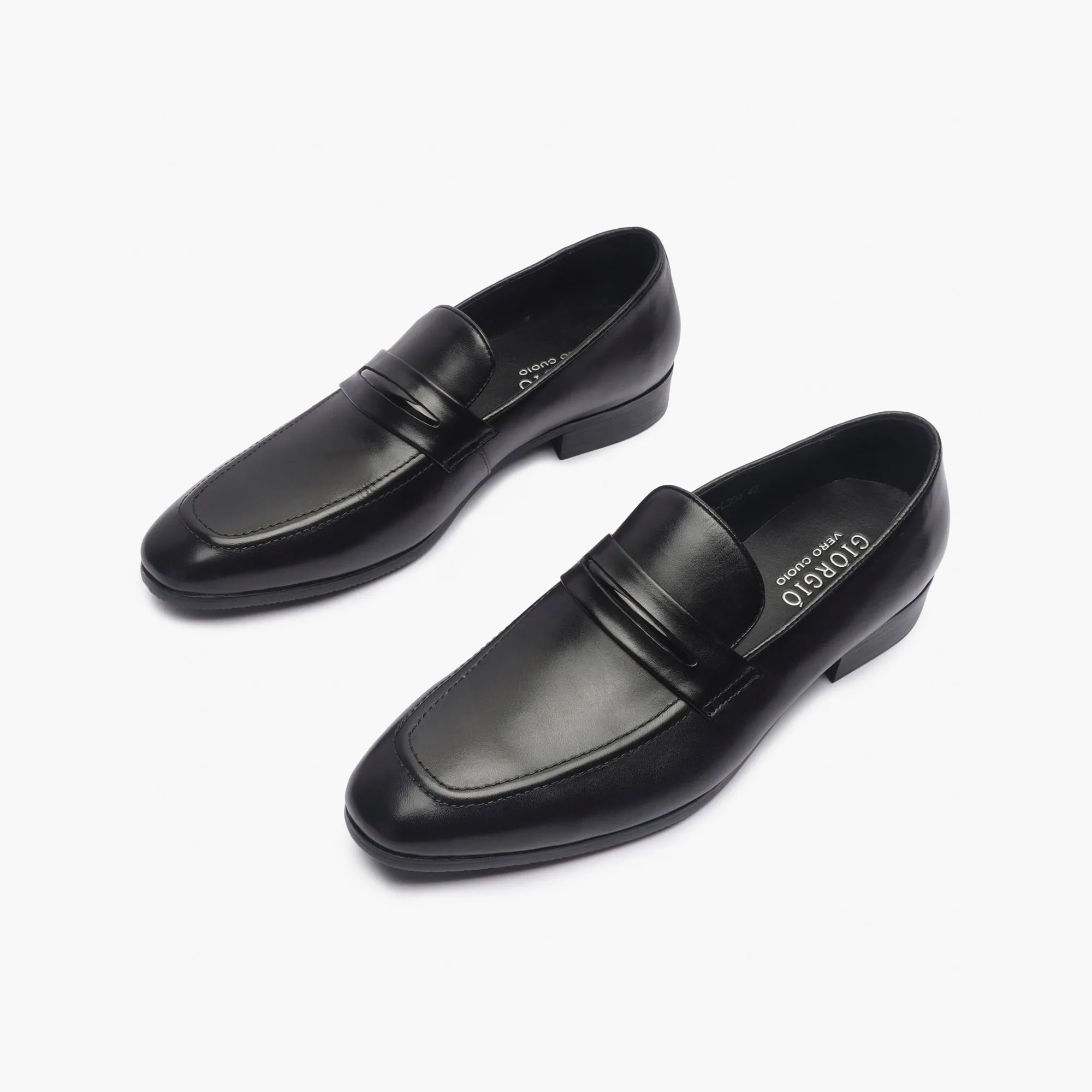 U-Tip Formal Slip Ons