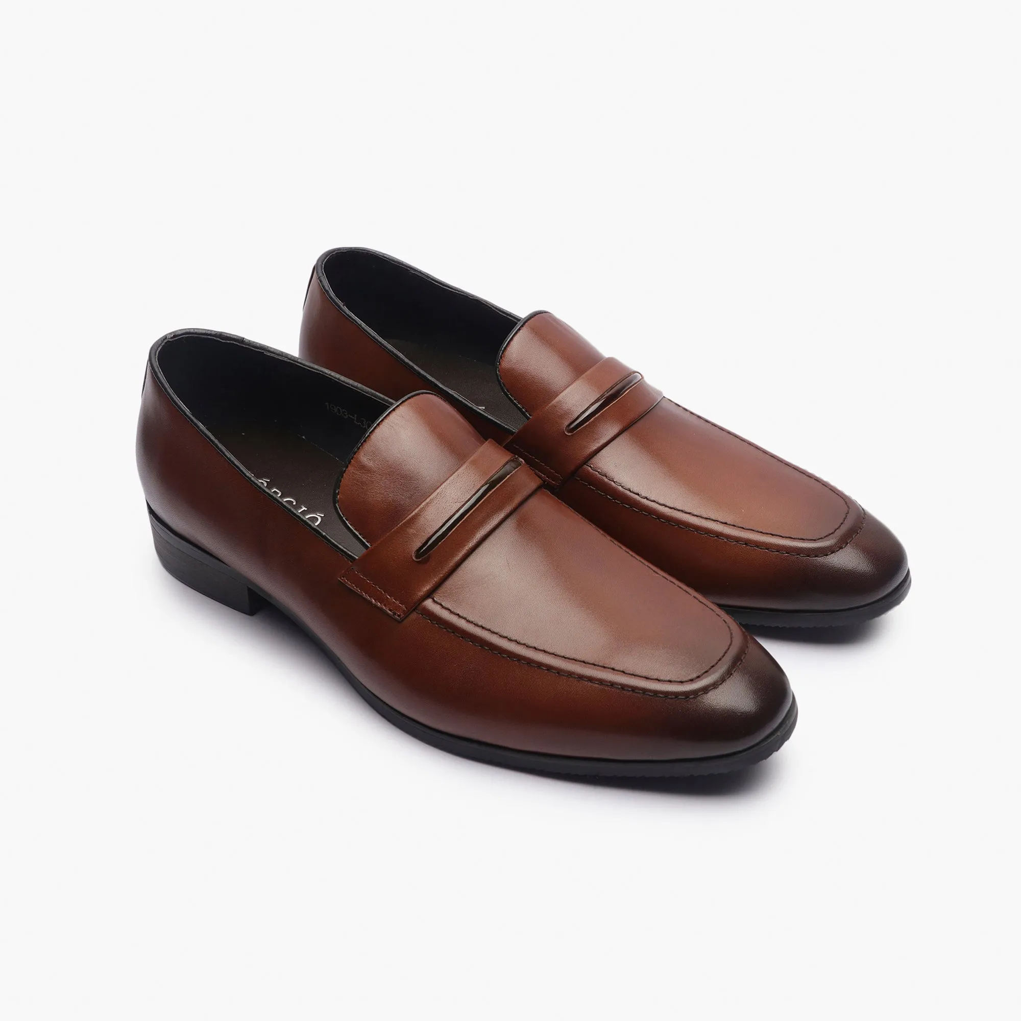 U-Tip Formal Slip Ons