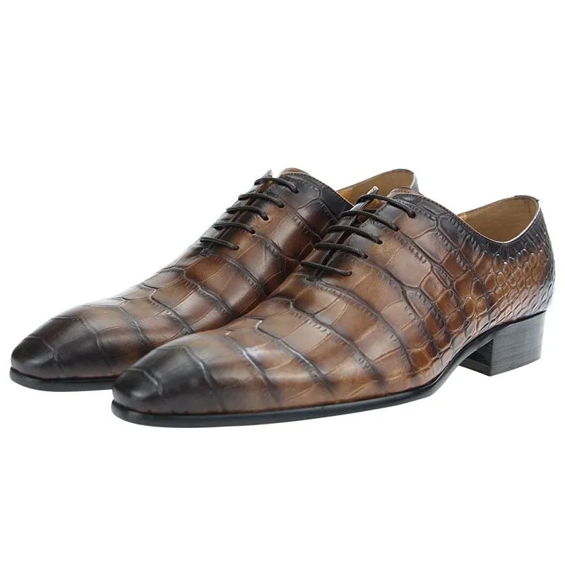 Veltique Business Luxe Oxfords