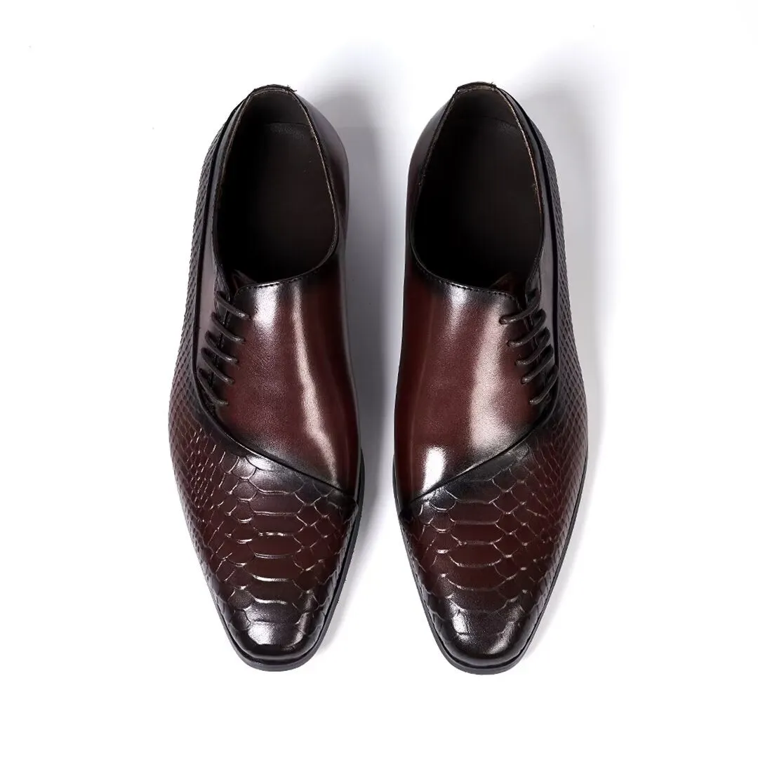 Veltique Croctex Elegance Lace Shoes