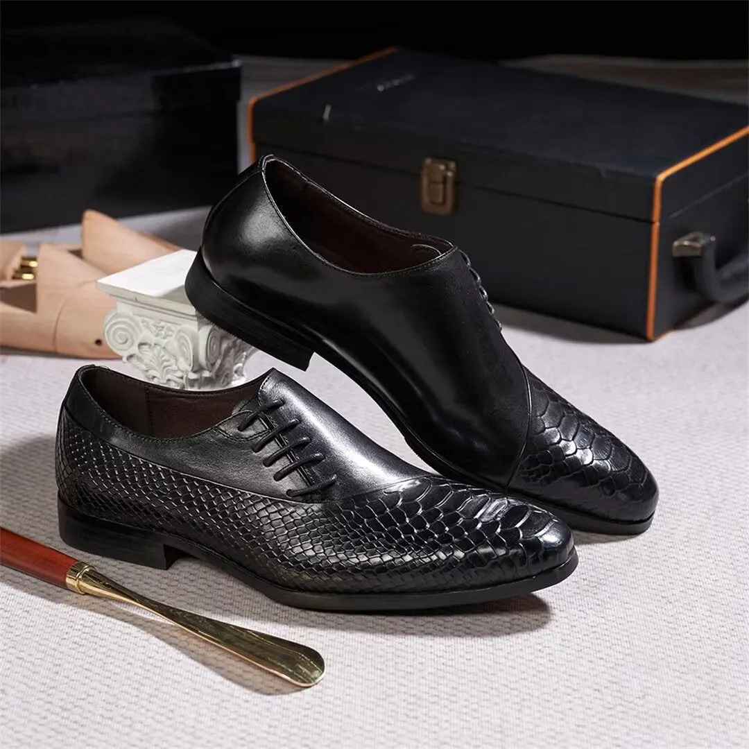 Veltique Croctex Elegance Lace Shoes