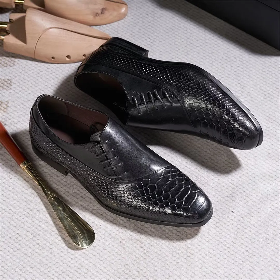 Veltique Croctex Elegance Lace Shoes