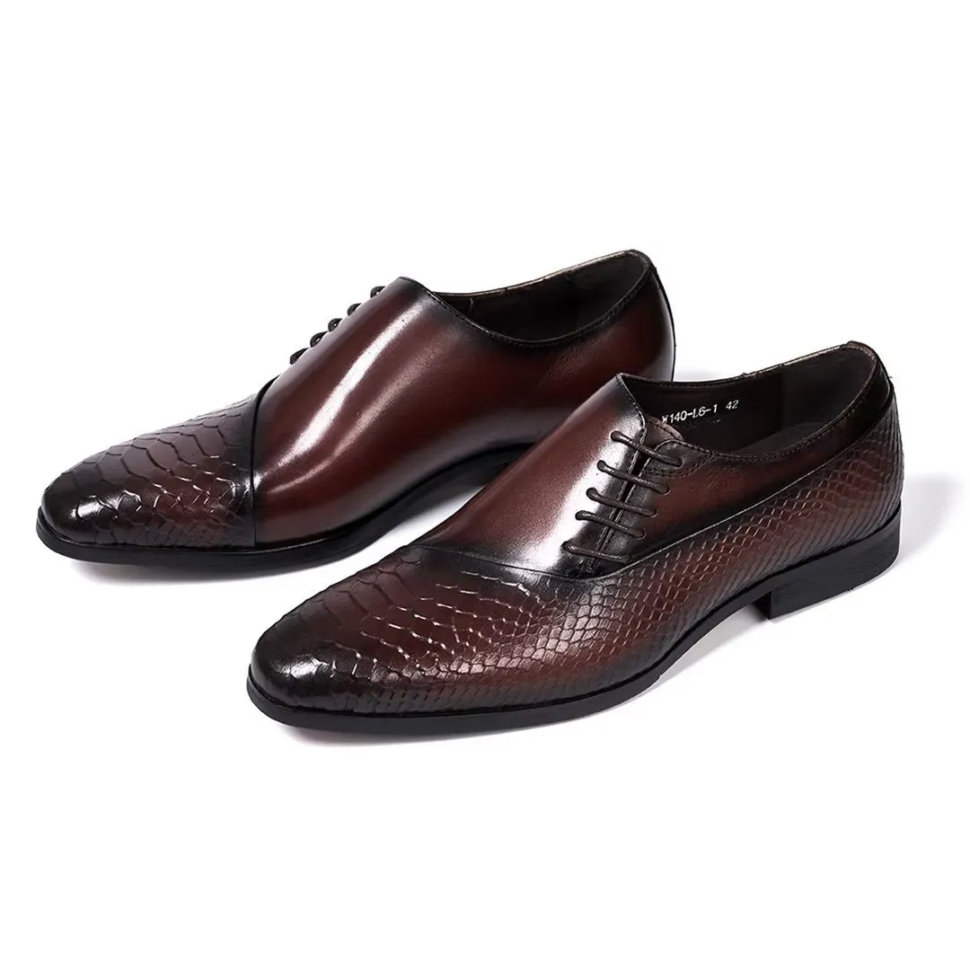 Veltique Croctex Elegance Lace Shoes