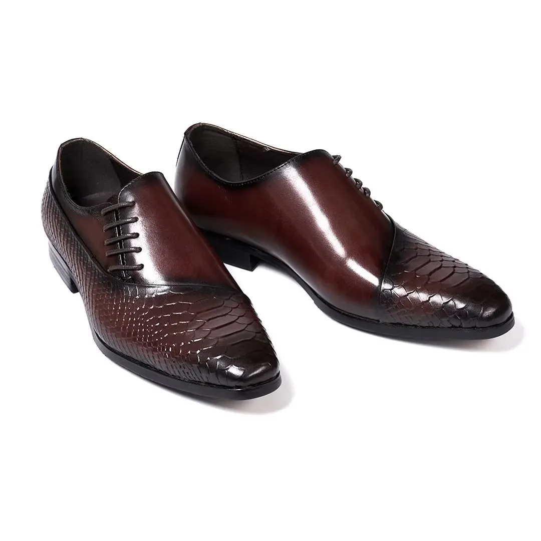 Veltique Croctex Elegance Lace Shoes