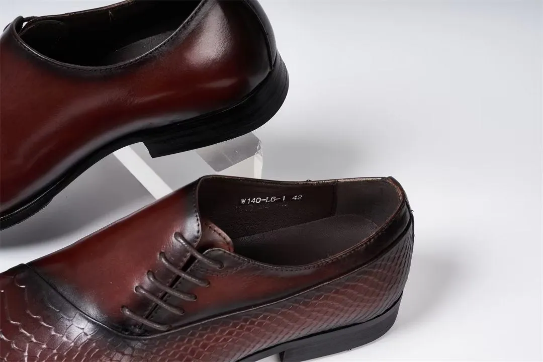 Veltique Croctex Elegance Lace Shoes
