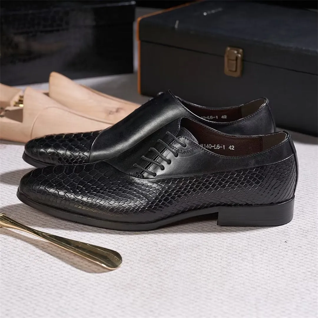 Veltique Croctex Elegance Lace Shoes