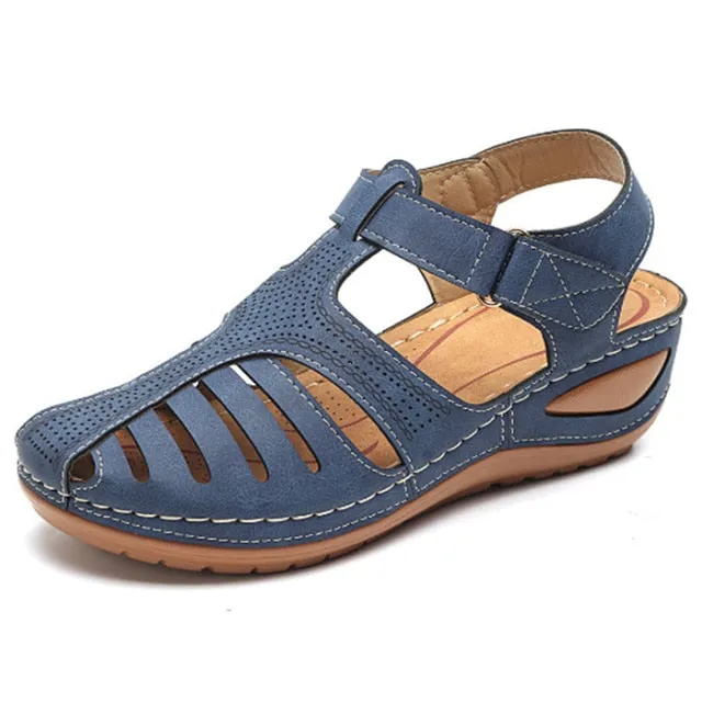 Women Sandals Soft Bottom Women Heels Sandals Gladiator Summer Shoes Women Plus Size Wedges Shoes Female Summer Sandalias Mujer