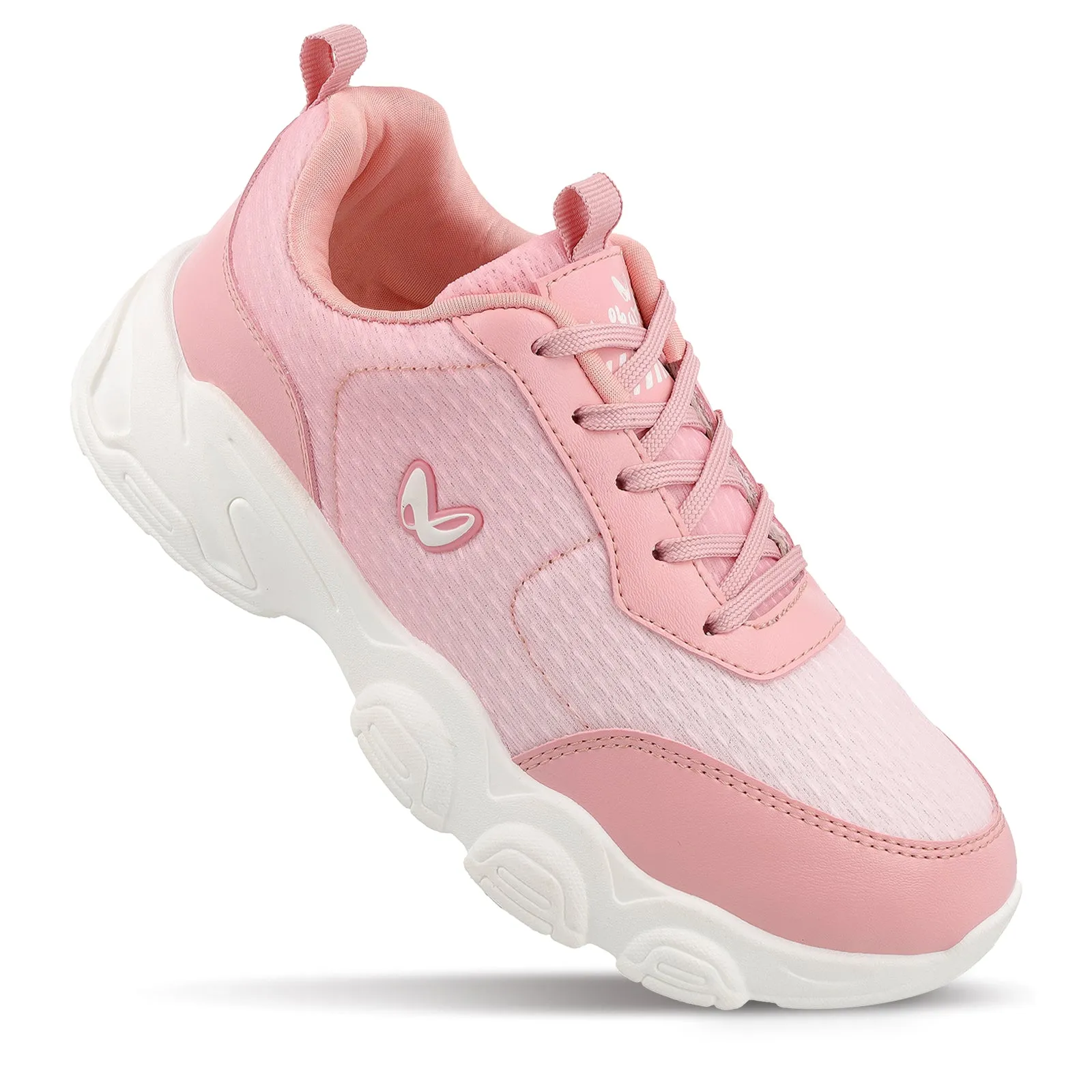 Women's Casual Sneakers - WY3374 Peach