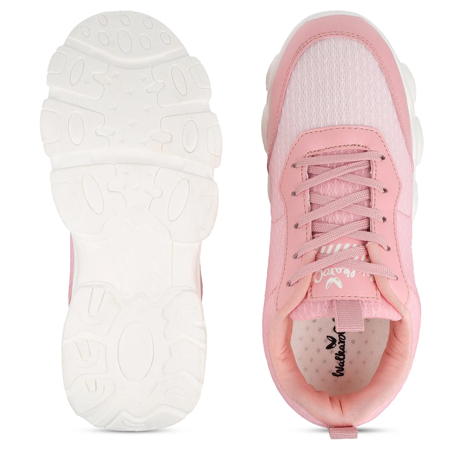 Women's Casual Sneakers - WY3374 Peach