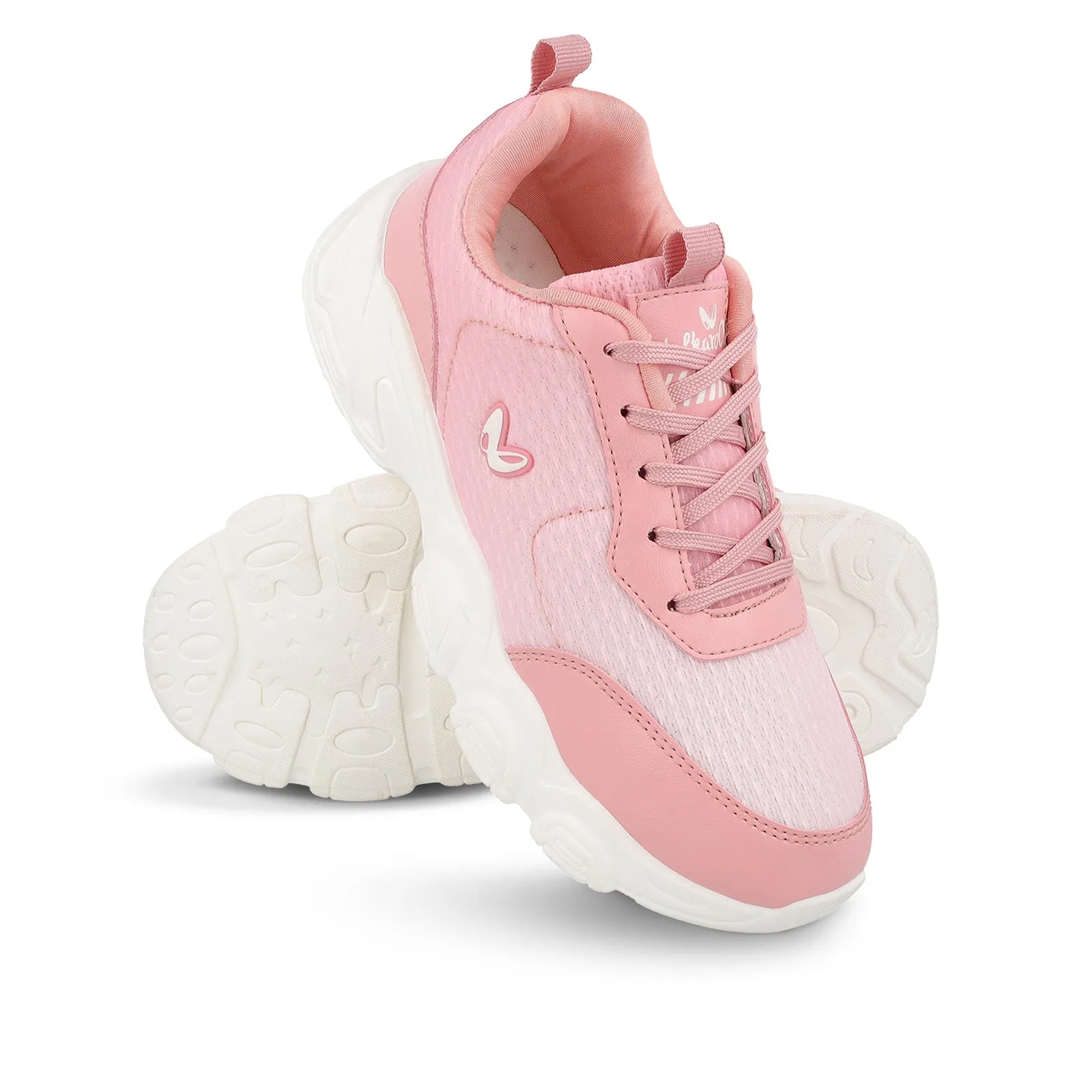 Women's Casual Sneakers - WY3374 Peach