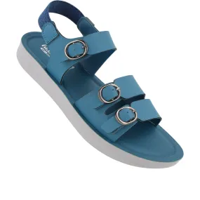Women's Daily Wear Sandal  - WL7912 Peacock Blue