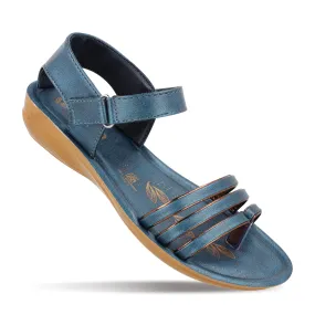 Women's Daily Wear Sandal  - WL7918 Peacock Blue